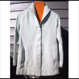 Lululemon green sweatshirt jacket